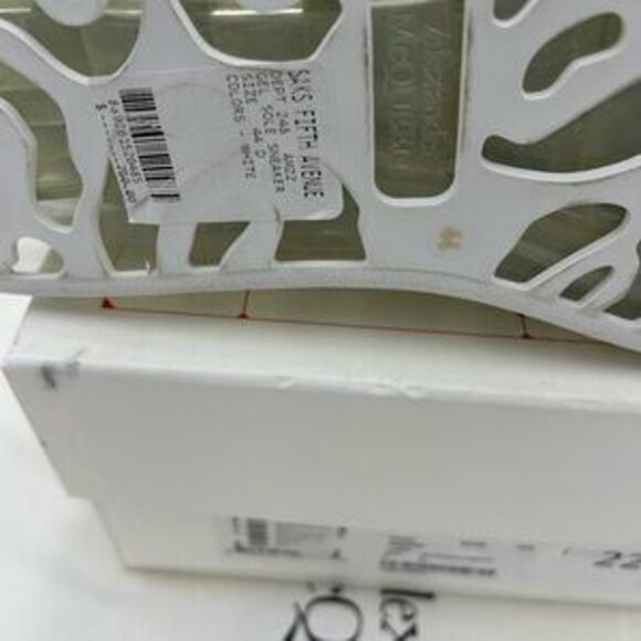 Men's Alexander, McQueen oversized clear sole sneakers size 44 made in Italy - Picture 5 of 9